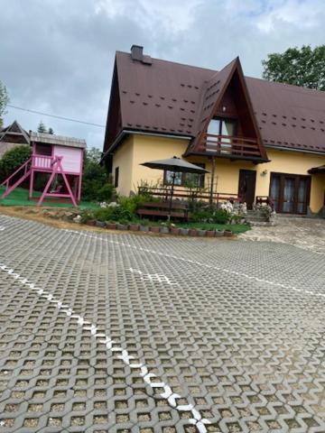 Domek Koniec Swiata Dzianisz Exterior photo